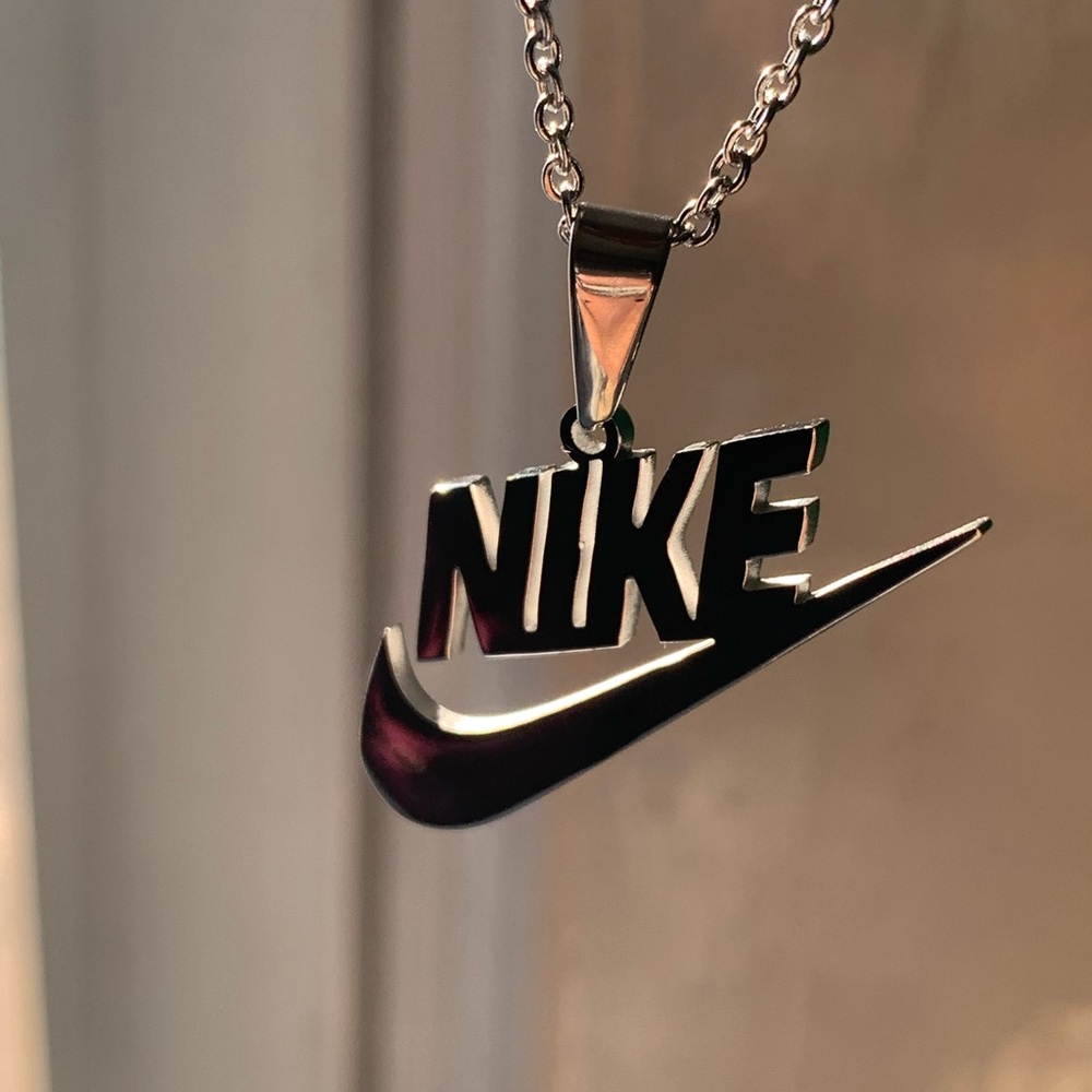 Silver Nike Necklace